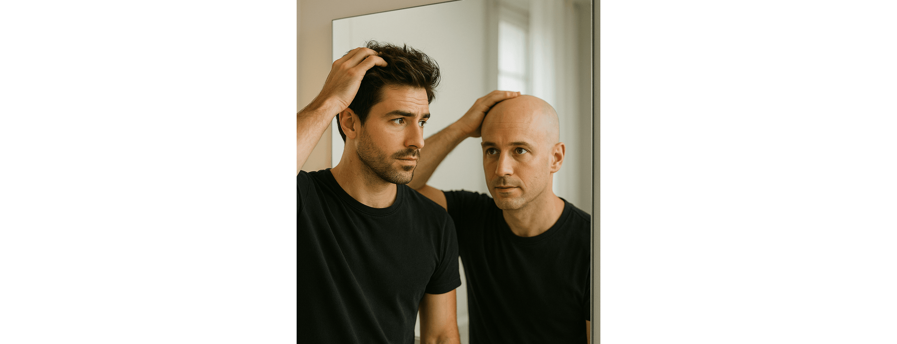 The Mirror Test: Hair vs. Bald