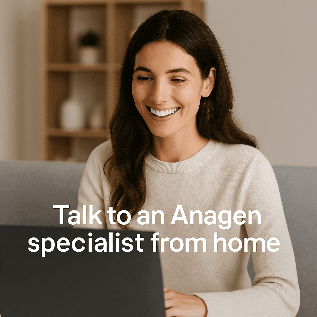 Talk to an Anagen Specialist from Home