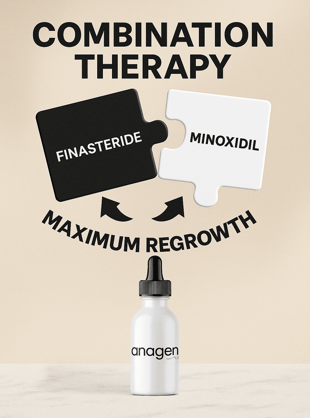 Finasteride + Minoxidil: Maximum Regrowth