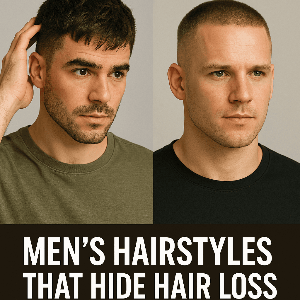 Men’s Hairstyles That Hide Hair Loss