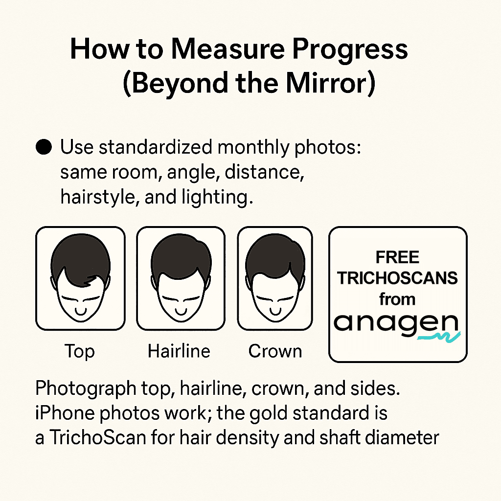 How to Track Hair Regrowth Progress