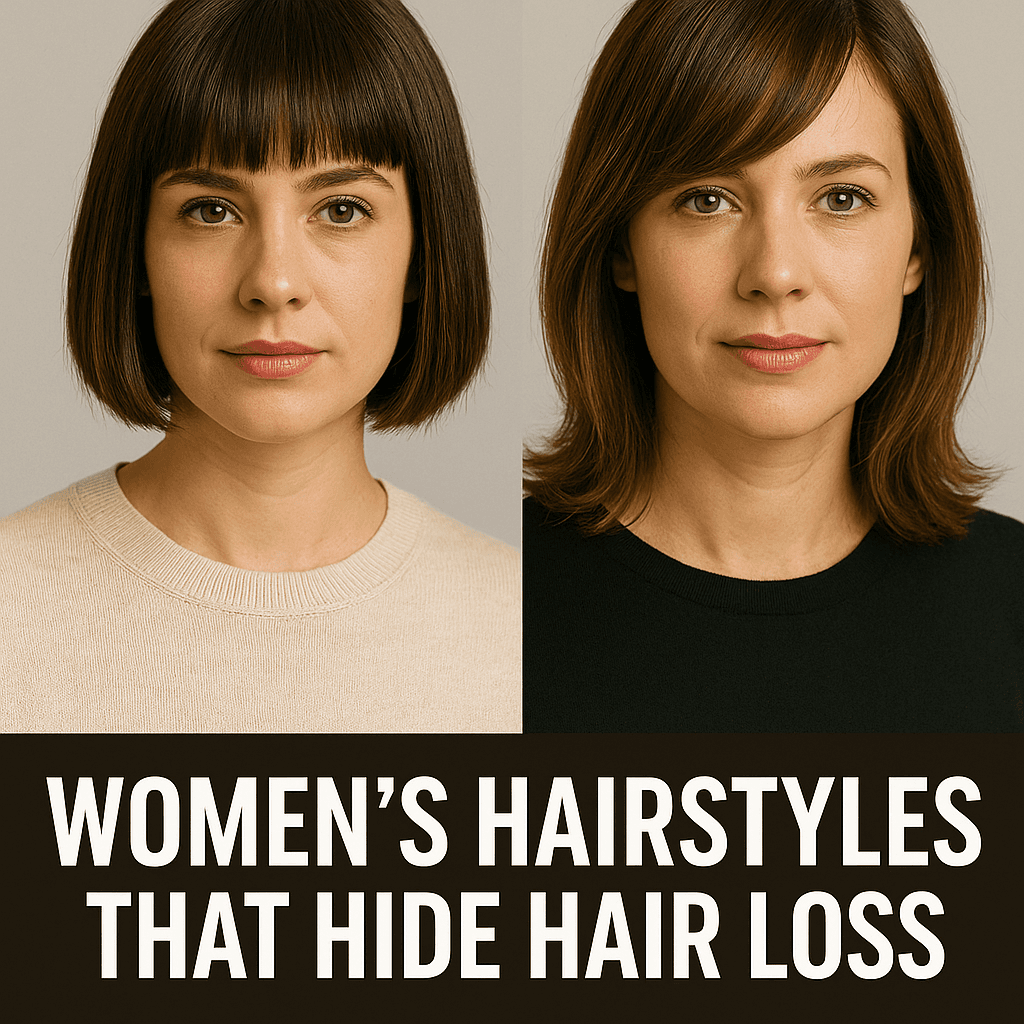 Women’s Hairstyles That Hide Hair Loss