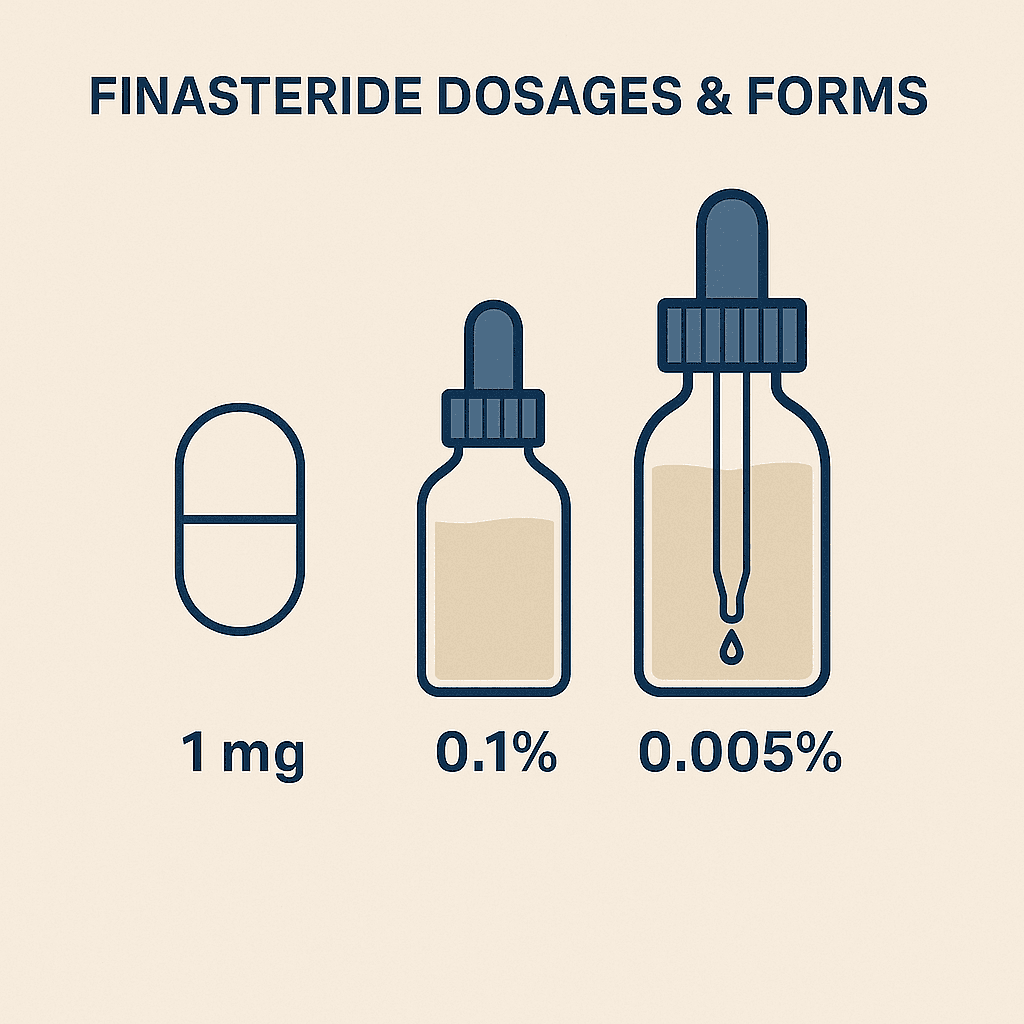 Finasteride Dosages and Forms