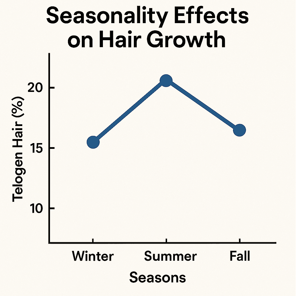 Seasonal Peaks & Lows in Hair Shedding